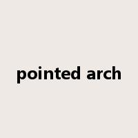 pointed arch是什么意思