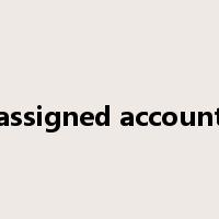 assigned account是什么意思