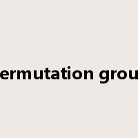 permutation group是什么意思