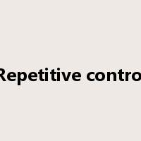 Repetitive control是什么意思