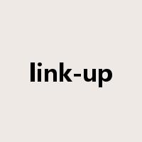 link-up是什么意思