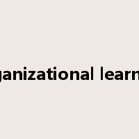Organizational learning是什么意思