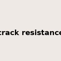 crack resistance是什么意思