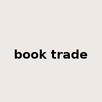 book trade是什么意思