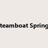 Steamboat Springs是什么意思