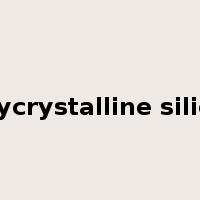 polycrystalline silicon是什么意思