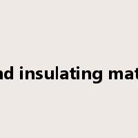 sound insulating material是什么意思