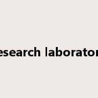 research laboratory是什么意思