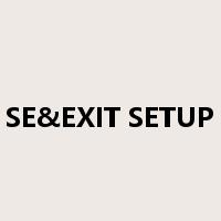 SE&EXIT SETUP是什么意思