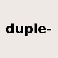 duple-是什么意思