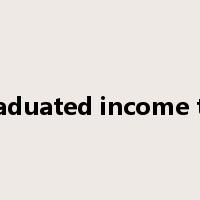 graduated income tax是什么意思