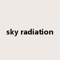 sky radiation是什么意思