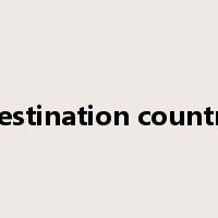 destination country是什么意思