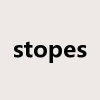 stopes是什么意思