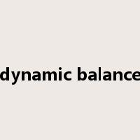 dynamic balance是什么意思