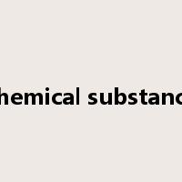 chemical substance是什么意思