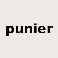 punier是什么意思