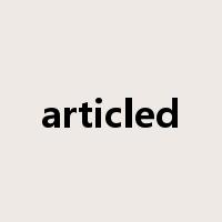 articled是什么意思