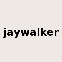 jaywalker是什么意思