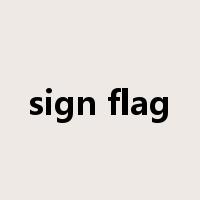sign flag是什么意思