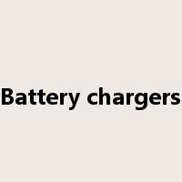 Battery chargers是什么意思