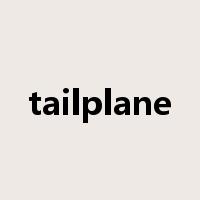 tailplane是什么意思