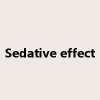 Sedative effect是什么意思