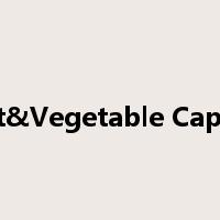 Fruit&Vegetable Capsule是什么意思