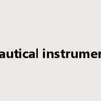 nautical instrument是什么意思