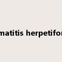 dermatitis herpetiformis是什么意思