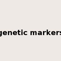 genetic markers是什么意思