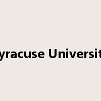 Syracuse University是什么意思