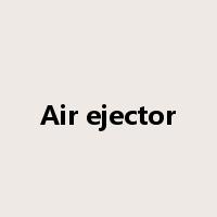 Air ejector是什么意思