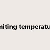 limiting temperature是什么意思