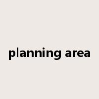 planning area是什么意思