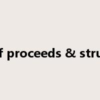 use of proceeds & structure是什么意思
