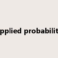 applied probability是什么意思