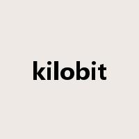 kilobit是什么意思