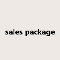 sales package是什么意思