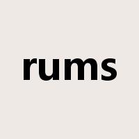 rums是什么意思