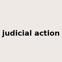 judicial action是什么意思