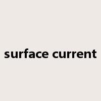 surface current是什么意思
