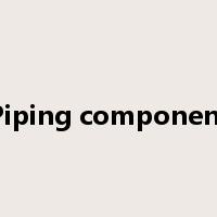 Piping component是什么意思