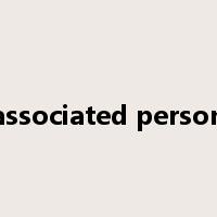 associated person是什么意思