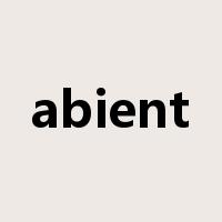 abient是什么意思