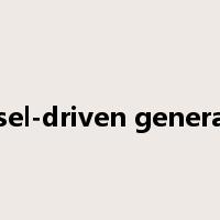 diesel-driven generator是什么意思
