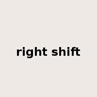 right shift是什么意思