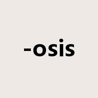 -osis是什么意思
