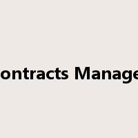 Contracts Manager是什么意思