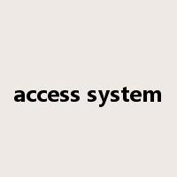 access system是什么意思